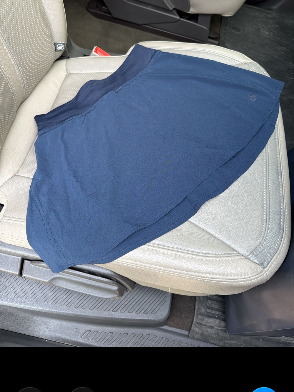 Lululemon Navy Athletic Skirt